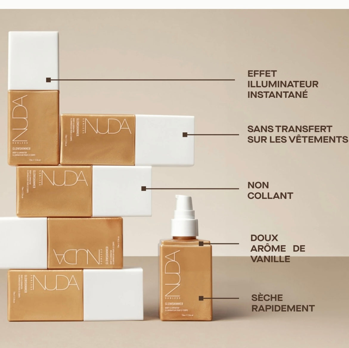 GLOWSHIMMER (Illuminateur corporel)