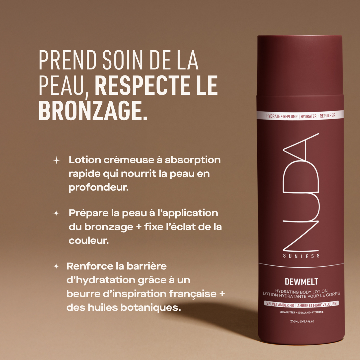 DEWMELT (lotion pour le corps hydratante)