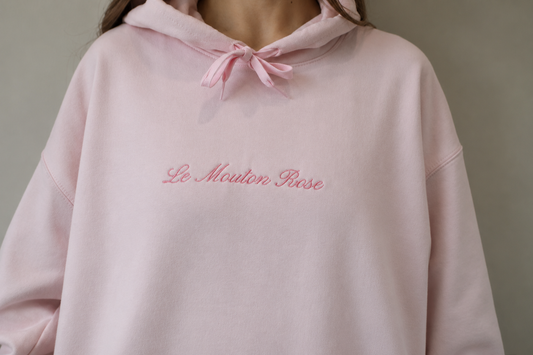 HOODIE « Le Mouton Rose »