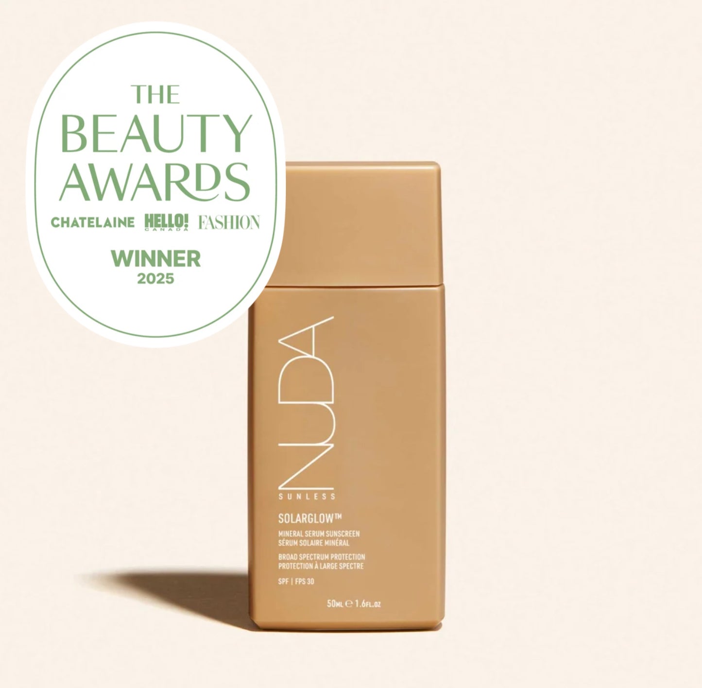 Solar Glow Crème solaire teintée NUDA