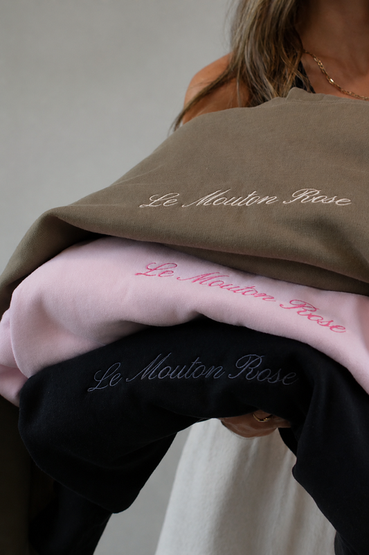 HOODIE « Le Mouton Rose »